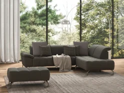 sit&more Hocker »Cool« mit silberfarbenen Füßen