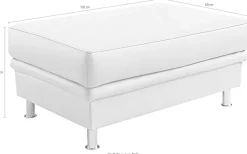 sit&more Hocker »Mailand, B: 102 cm« individuell zu kombinieren