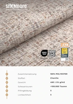 sit&more Polsterhocker »Concept« mit Buchefuß in drei Farben zur Auswahl