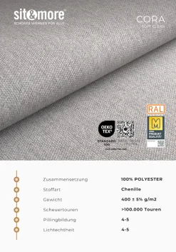 sit&more Polsterhocker »Vanity, B: 103 cm«