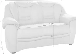sit&more 2-Sitzer »Bansin« inklusive Federkern