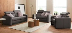 sit&more 2-Sitzer »Bologna« inklusive Kopfteilverstellung und Federkern