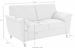 sit&more 2-Sitzer »Texel« inklusive Federkern