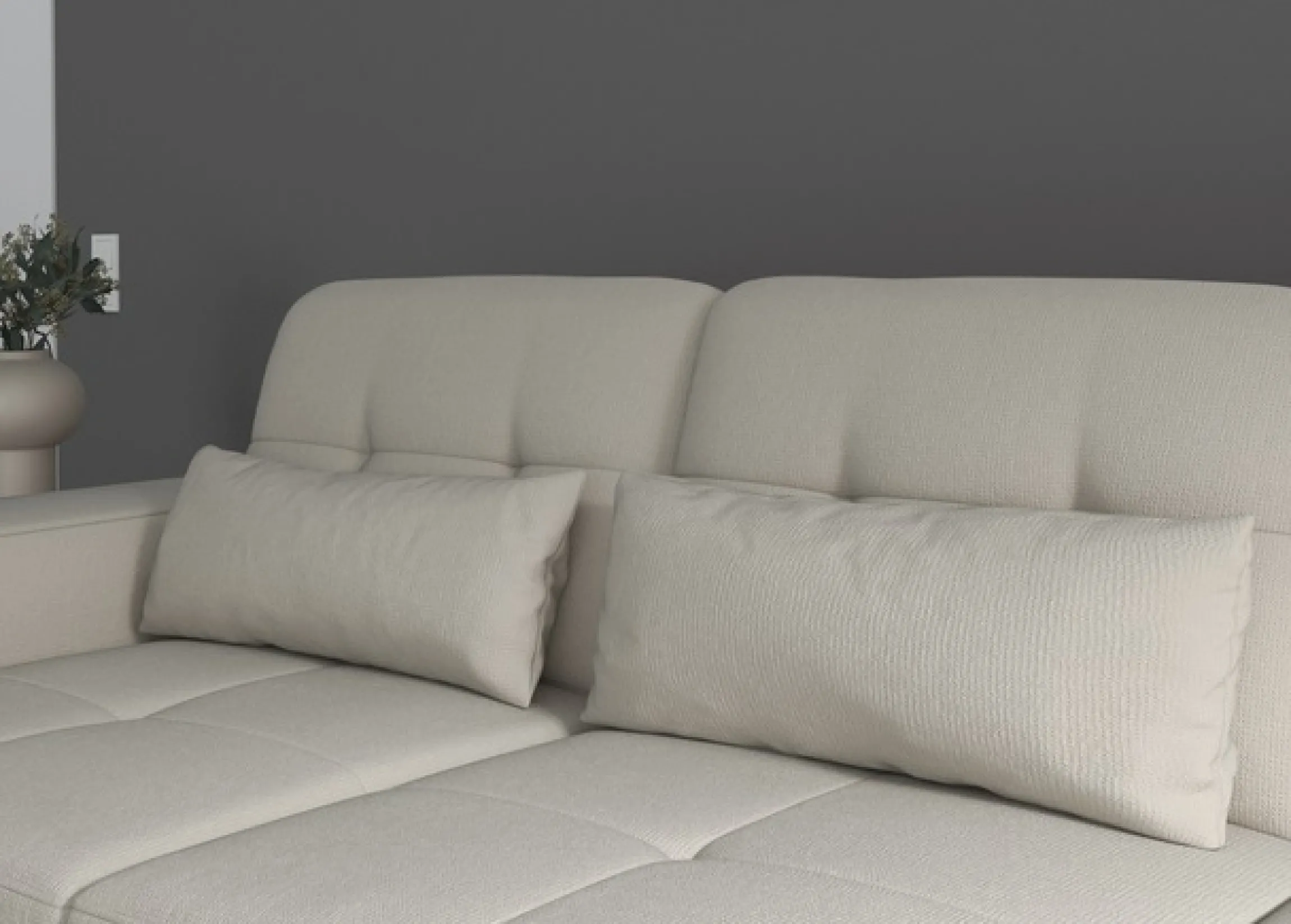 sit&more Sofakissen »Baviene« Set, bestehend aus 2 Nierenkissen