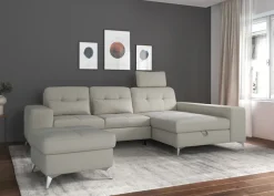 sit&more Sofakissen »Baviene« Set, bestehend aus 2 Nierenkissen