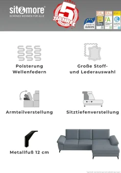 sit&more Sofakissen »Chelsea, 60 cm, Leder« zur Auswahl Sets mit 2 oder 3 Stück