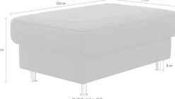 sit&more Stauraumhocker »Apulia« mit Stauraum