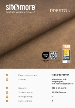 sit&more TV-Sessel »Morten« in Größe L, wahlweise mit Motor und Aufstehhilfe