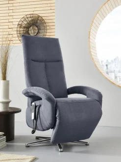 sit&more TV-Sessel »Tycoon mit Kopfteilverstellung und 360° Drehfunktion« wahlweise manuell oder elektrischer Funktion, auch mit Akku (kabellos)