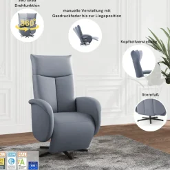 sit&more TV-Sessel »Zora« wahlweise mit Aufstehhilfe, 2 Motoren und Akku
