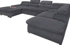 sit&more Wohnlandschaft »Alcudia U-Form« wahlweise mit Schlaffunktion