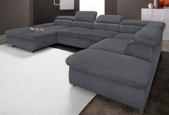 sit&more Wohnlandschaft »Alcudia U-Form« wahlweise mit Schlaffunktion