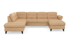 sit&more Wohnlandschaft »Mellum U-Form« Federkern, wahlweise mit Schlaffunktion, Stauraum und Armteilfunktion