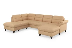 sit&more Wohnlandschaft »Mellum U-Form« Federkern, wahlweise mit Schlaffunktion, Stauraum und Armteilfunktion