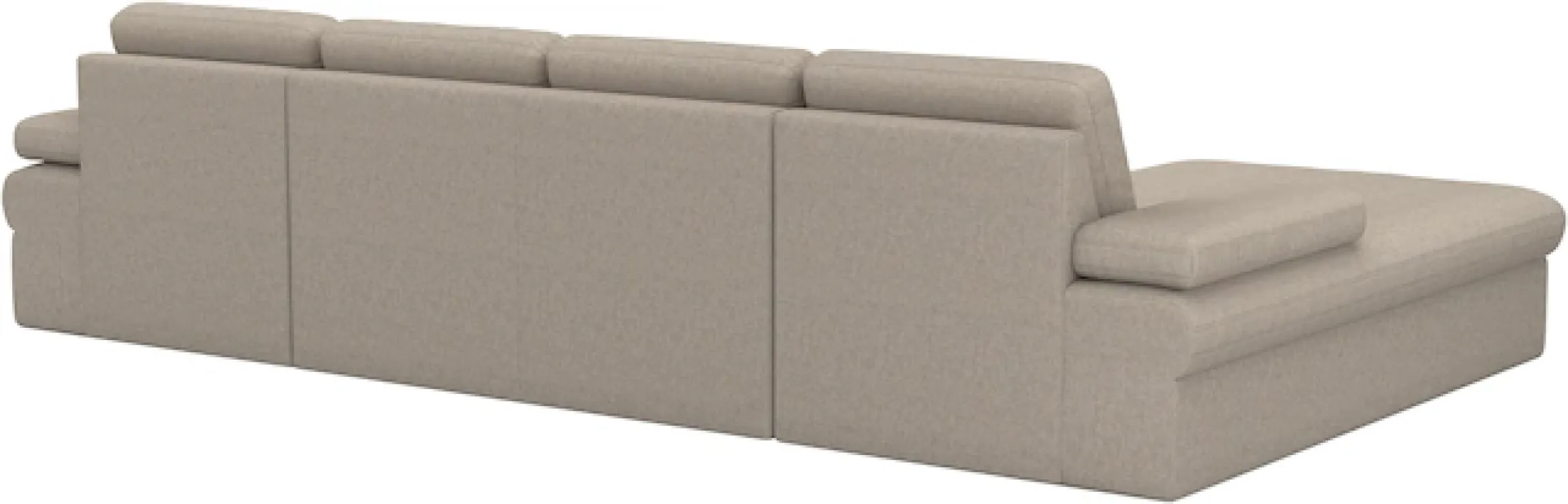 sit&more Wohnlandschaft »Moreno U-Form, B: 309 cm« mit Armteilverstellung, optional Schlaffunktion