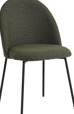 SIT Polsterstuhl »Set 2 St. – Gepolsterte Esszimmerstühle mit abgerundeter Rückenlehne« (Set) 2 Stk.mit abgerundeter Rückenlehne und Bouclestoff