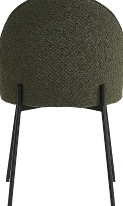SIT Polsterstuhl »Set 2 St. – Gepolsterte Esszimmerstühle mit abgerundeter Rückenlehne« (Set) 2 Stk.mit abgerundeter Rückenlehne und Bouclestoff