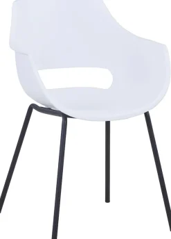 SIT Schalenstuhl »Exeter 2er Set mit Metallgestell im modernen Design« (Set) 2 Stk.Ergonomische Sitzschale mit modernem Cut-Out im Rücken