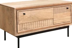 SIT Schuhschrank 1 Stk. tlg. mit dekorativen Lamellen-Schnitzereien