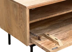 SIT Schuhschrank 1 Stk. tlg. mit dekorativen Lamellen-Schnitzereien