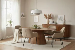 SIT Sideboard »Newcastle aus massivem Mangoholz mit Lamellenfront & 4 Türen« 1 Stk. tlg. 4 Türen, 8 Fächer & zarte Lamellenfront aus Mangoholz