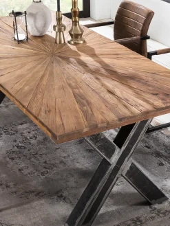 SIT Tischplatte 1 Stk. tlg. mit extravagantem Sonnendesign
