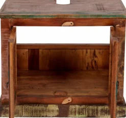 SIT Waschbeckenunterschrank »Riverboat« aus recyceltem Altholz, Shabby Chic, Vintage