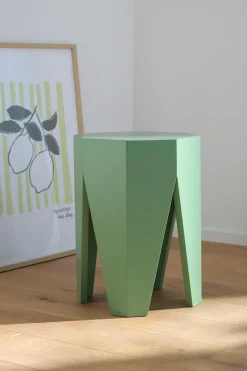 s.Oliver Beistelltisch »Högsby« aus lackiertem MDF in salbeigrün, Breite 35, Höhe 45 cm