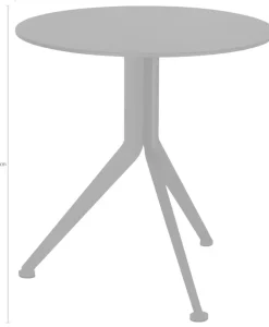 Spinder Design Beistelltisch »DALEY LOW« Beistelltisch aus Stahl