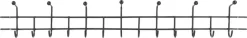 Spinder Design Garderobenhalter »Barato« Metall, Breite 119 cm