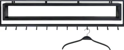 Spinder Design Garderobenleiste Metall, Breite 120 cm