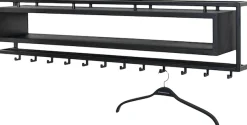 Spinder Design Garderobenleiste Metall, Breite 120 cm