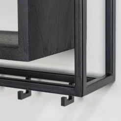 Spinder Design Garderobenleiste Metall, Breite 120 cm