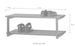 Spinder Design Schuhregal Metall, Zeitlos, 6 Paar Schuhe