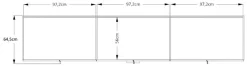 STAUD Drehtürenschrank »Extenso, edles Design in hochwertiger Qualität, Made in Germany« mit 3 Frontschubkästen