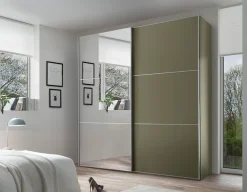 STAUD Schwebetürenschrank »Includo, Made in Germany« vier verschiedene Ausstattungsvarianten