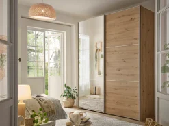 STAUD Schwebetürenschrank »Includo_Minisystem_07_2-türig, Made in Germany« Mit vier verschiedenen Ausstattungsvarianten