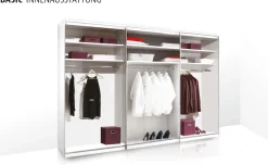 STAUD Schwebetürenschrank »Includo Glas, Made in Germany«