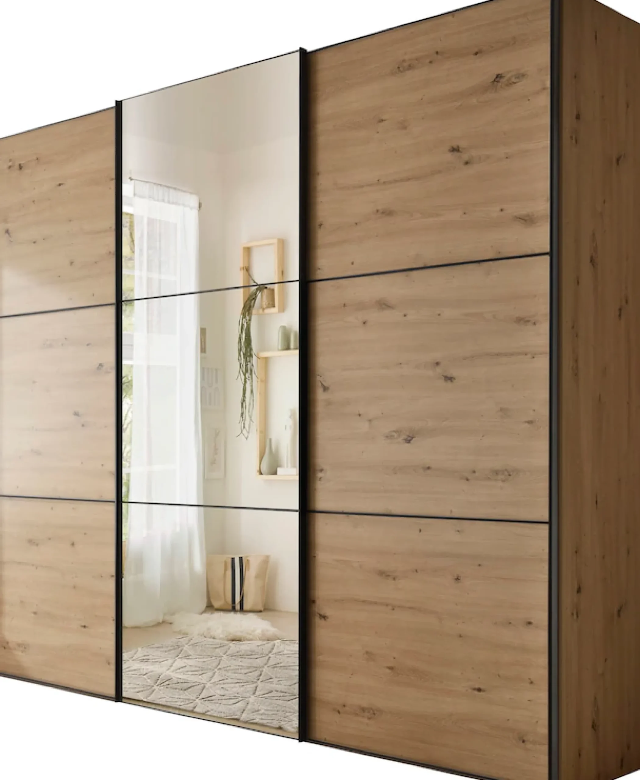 STAUD Schwebetürenschrank »Includo, Made in Germany« Mit vier verschiedenen Ausstattungsvarianten