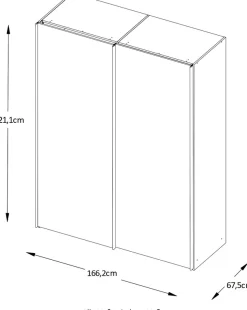 STAUD Schwebetürenschrank »Includo, Made in Germany« Mit vier verschiedenen Ausstattungsvarianten