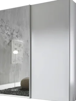 STAUD Schwebetürenschrank »Sinfonie Plus, edles Design in hochwertiger Qualität, Made in Germany« Mit Spiegeltüre und vier verschiedenen Ausstattungsvarianten