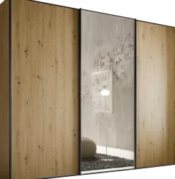 STAUD Schwebetürenschrank »Sinfonie Plus, edles Design in hochwertiger Qualität, Made in Germany« Mit Spiegeltür und vier verschiedenen Ausstattungsvarianten