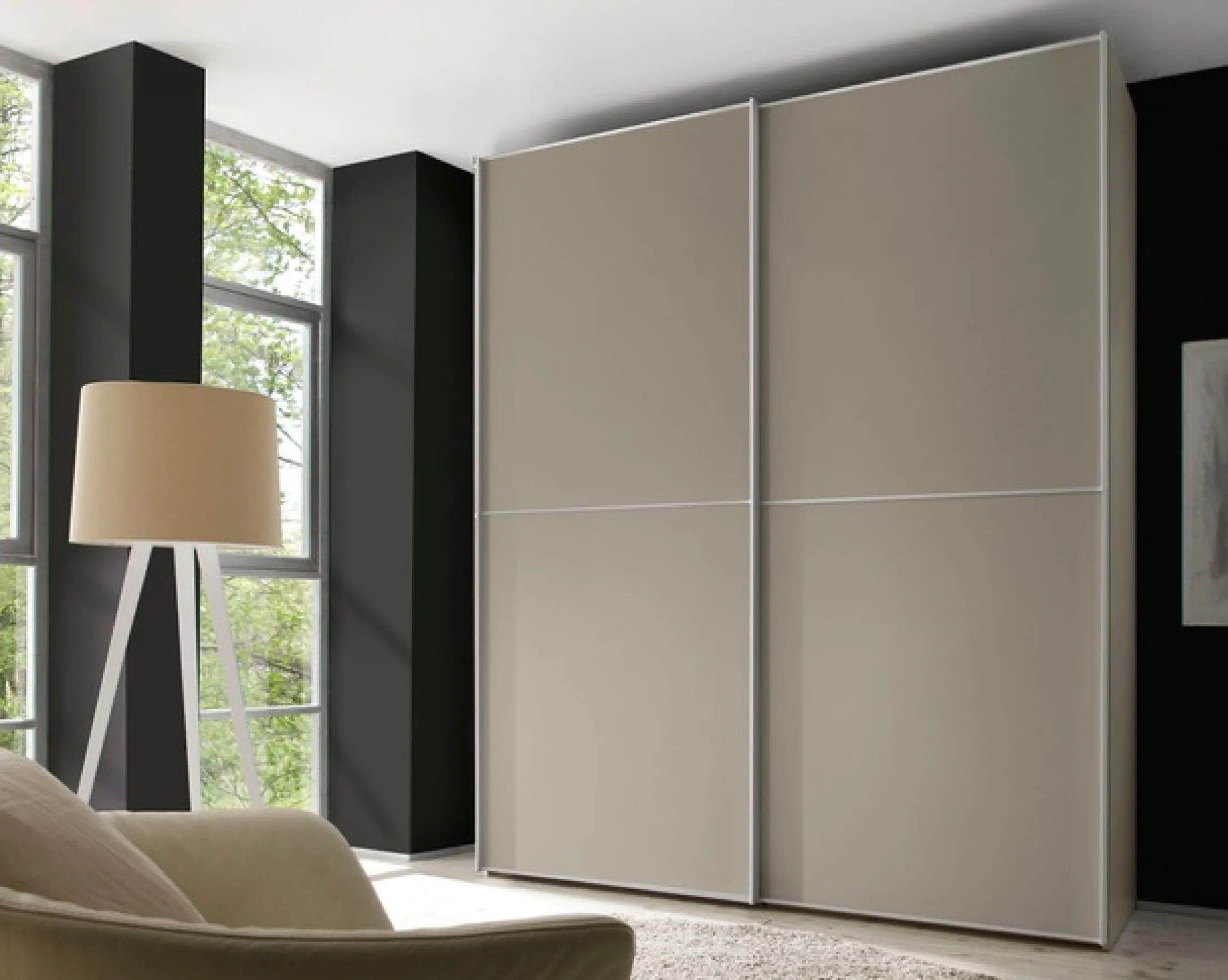 STAUD Schwebetürenschrank »Sinfonie Plus, edles Design in hochwertiger Qualität, Made in Germany« Mit vier verschiedenen Ausstattungsvarianten