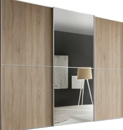 STAUD Schwebetürenschrank »Sinfonie Plus, edles Design in hochwertiger Qualität, Made in Germany« Mit Spiegeltüre und vier verschiedenen Ausstattungsvarianten