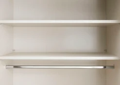 STAUD Schwebetürenschrank »Sinfonie Plus, edles Design in hochwertiger Qualität, Made in Germany« Glas und Spiegel-Frontkombination mit vier Ausstattungsvarianten