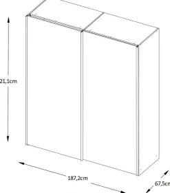 STAUD Schwebetürenschrank »Sinfonie Plus, edles Design in hochwertiger Qualität, Made in Germany« Mit vier verschiedenen Ausstattungsvarianten
