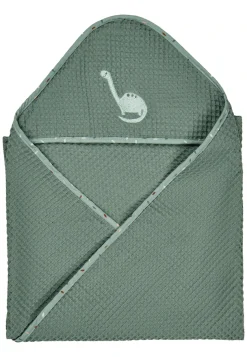 Sterntaler® Babydecke »Babydecke mit Kapuze DINO Rexi«
