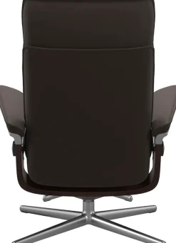 Stressless® Fußhocker »Admiral« mit Cross Base, Größe M & L, Holzakzent Braun