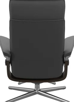 Stressless® Fußhocker »Admiral« mit Cross Base, Größe M & L, Holzakzent Wenge