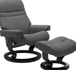 Stressless® Fußhocker »Sunrise« mit Classic Base, Gestell Schwarz